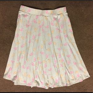 LuLaRoe Flamingo Madison Skirt